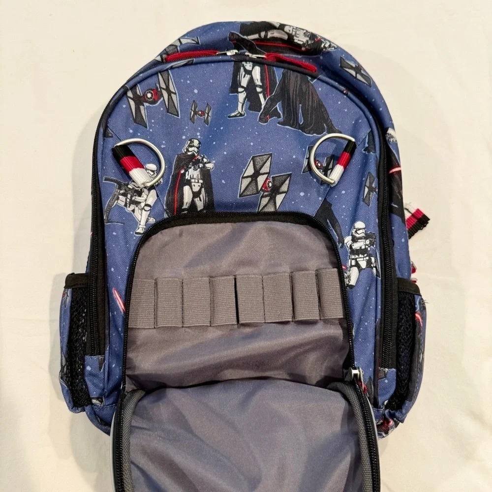Pottery Barn Kids Star Wars Small Mackenzie Backpack Stormtroopers Kylo Ren Blue